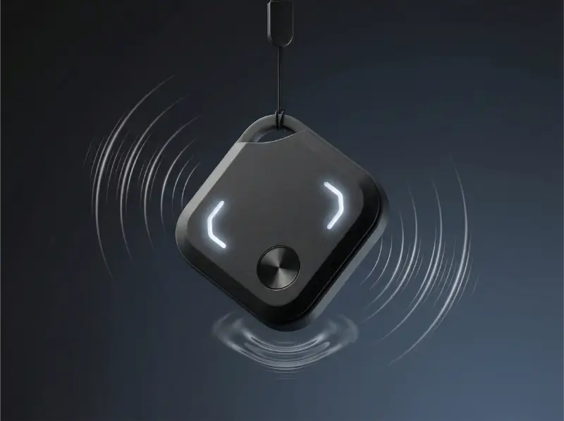 Matte Finish Dual Tracking Key Finder