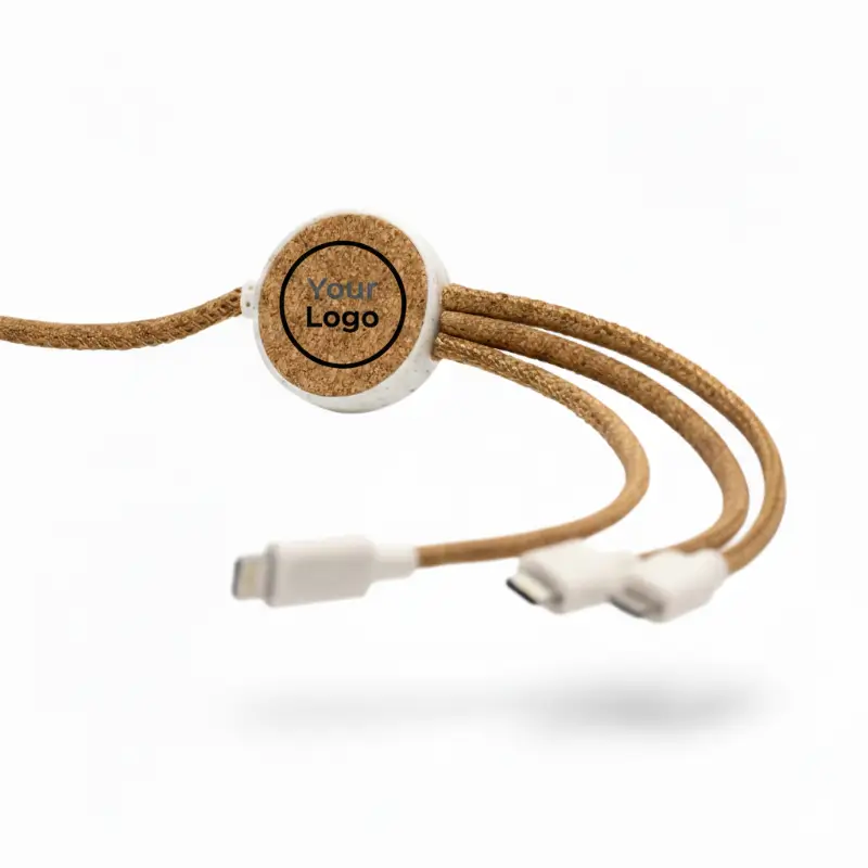 Cork & Wheat straw Charging Cable