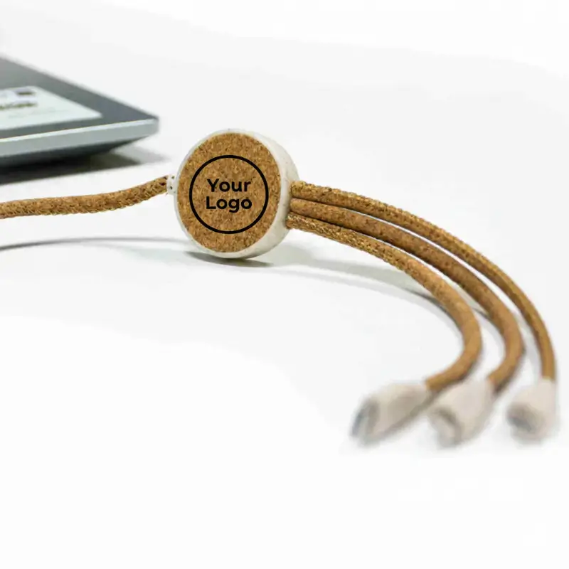 Cork & Wheat straw Charging Cable