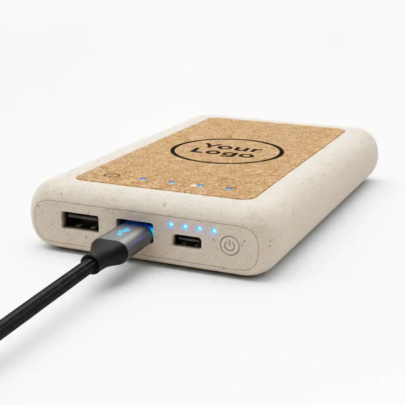 Cork & Wheat Straw Powerbank