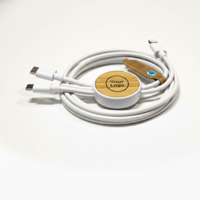 Wheat St Bamboo & Recycled TPE Charging Cable