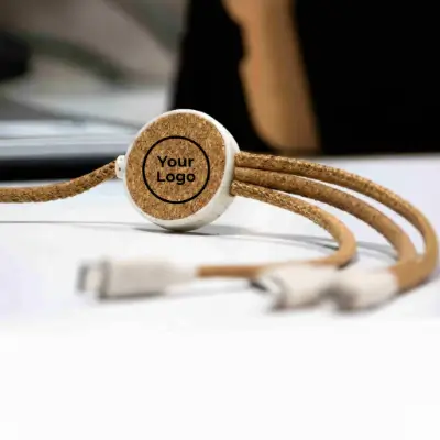 Cork & Wheat straw Charging Cable