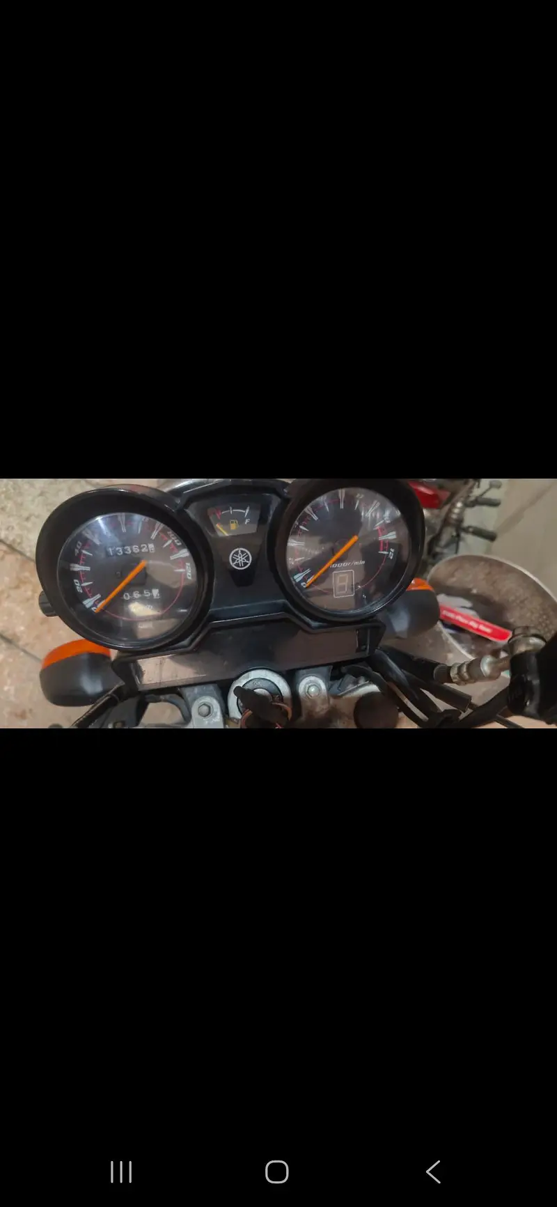 yamha ybr 125 matt gray 2022