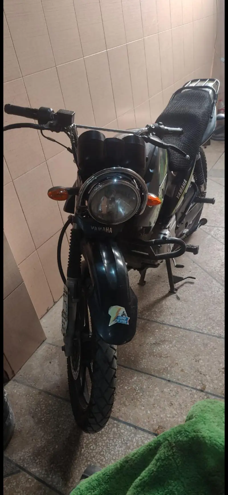 yamha ybr 125 matt gray 2022