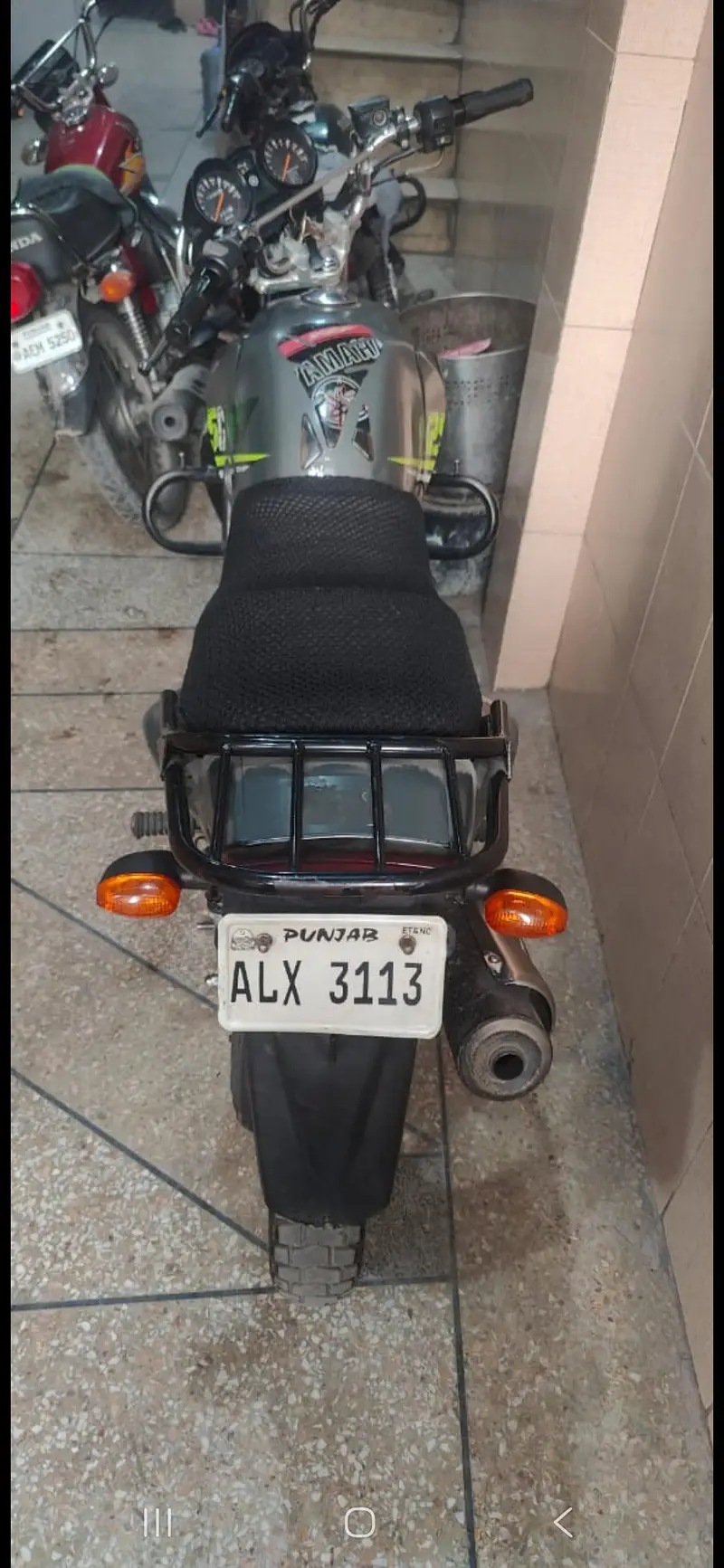 yamha ybr 125 matt gray 2022