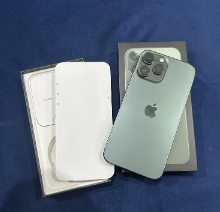 iphone 13 pro max alpine green 256gb Pta approved