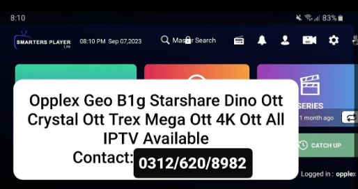 All Iptv available Opplex Geo B1g Conatct: 0312/620/8982