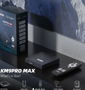 Mecool KM9 PRO MAX Android Google Certified TV Box 2GB 32G Dolby Atmos