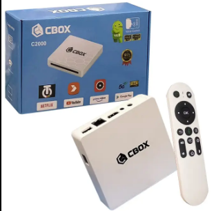 ANDROID TV BOX With Voice Remote C2000 CBOX