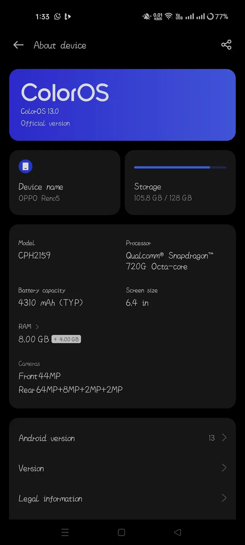 oppo reno 5 box charger
