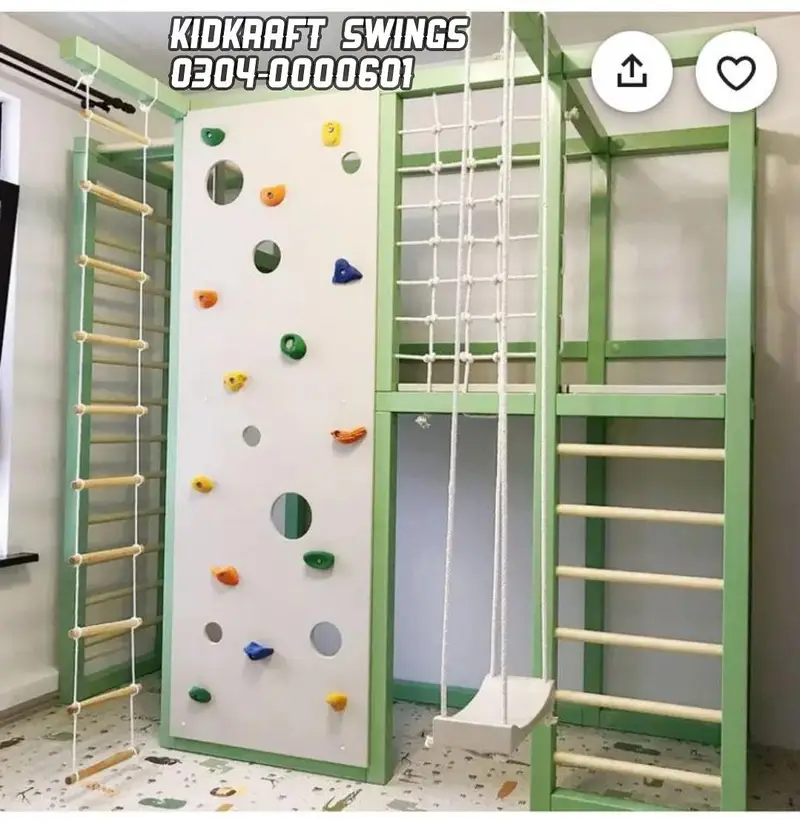 swings, slides, seesaws, merry-go-rounds, monkey bars, Trampoline, bar