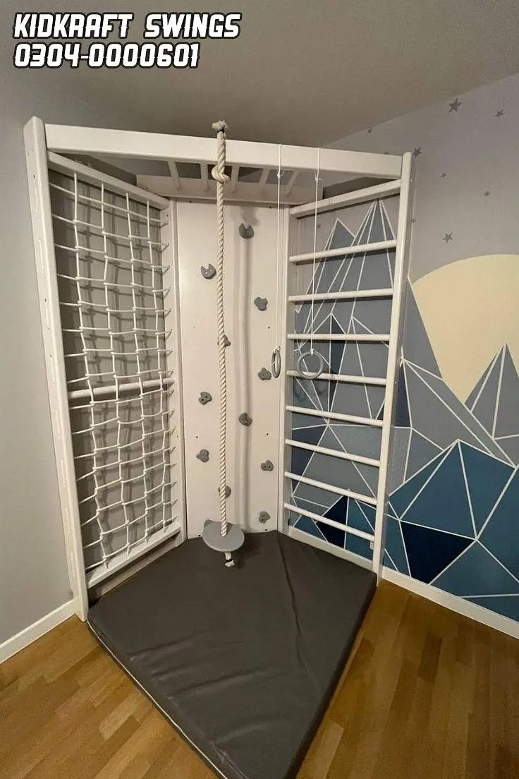 swings, slides, seesaws, merry-go-rounds, monkey bars, Trampoline, bar