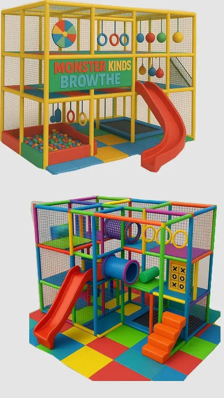 Merry Go Round | Slides | Swings | Seesaw | Gazebo | Jungle gym | bar