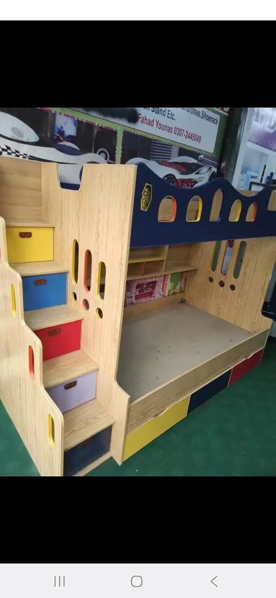 Bunk bed | Kid wooden bunker bed | Baby bed | Double bed | Triple bed