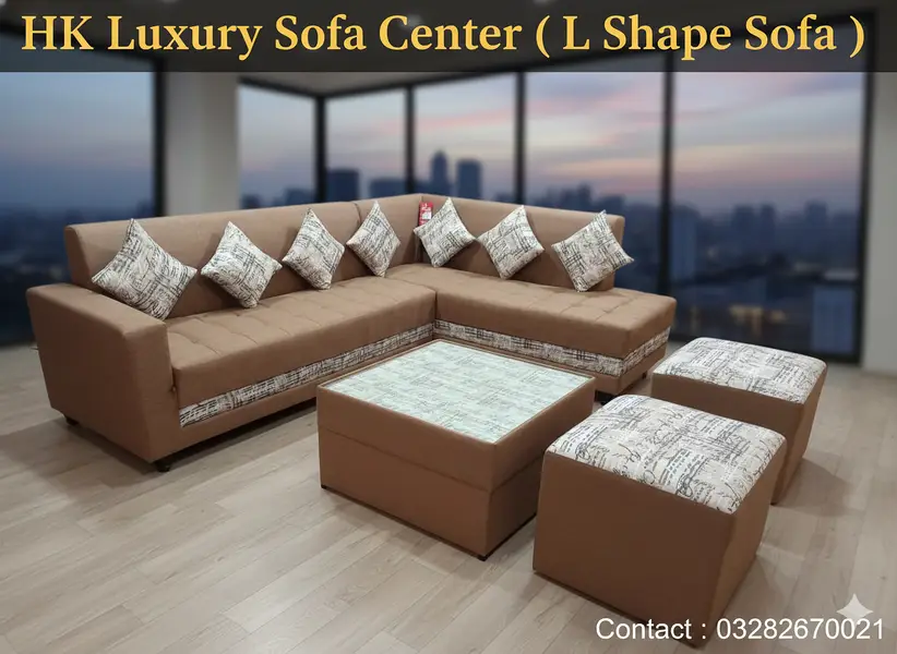 L Shape Sofa Set | corner sofa | 5 seater | 7 seater sofaset | luxury