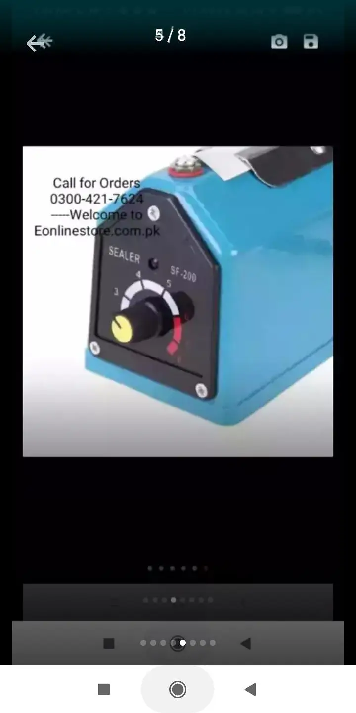 8" hand Impulse 220v sports Sealer equipment sealing machine