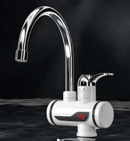 Electric geaser tap