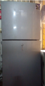 HAIER REFRIGERATOR 276 EBS SILVER for sale/Fridge