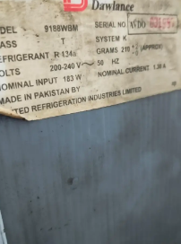 *Dawlance 0198WBN Refrigerator – Single Door, Energy Saving*