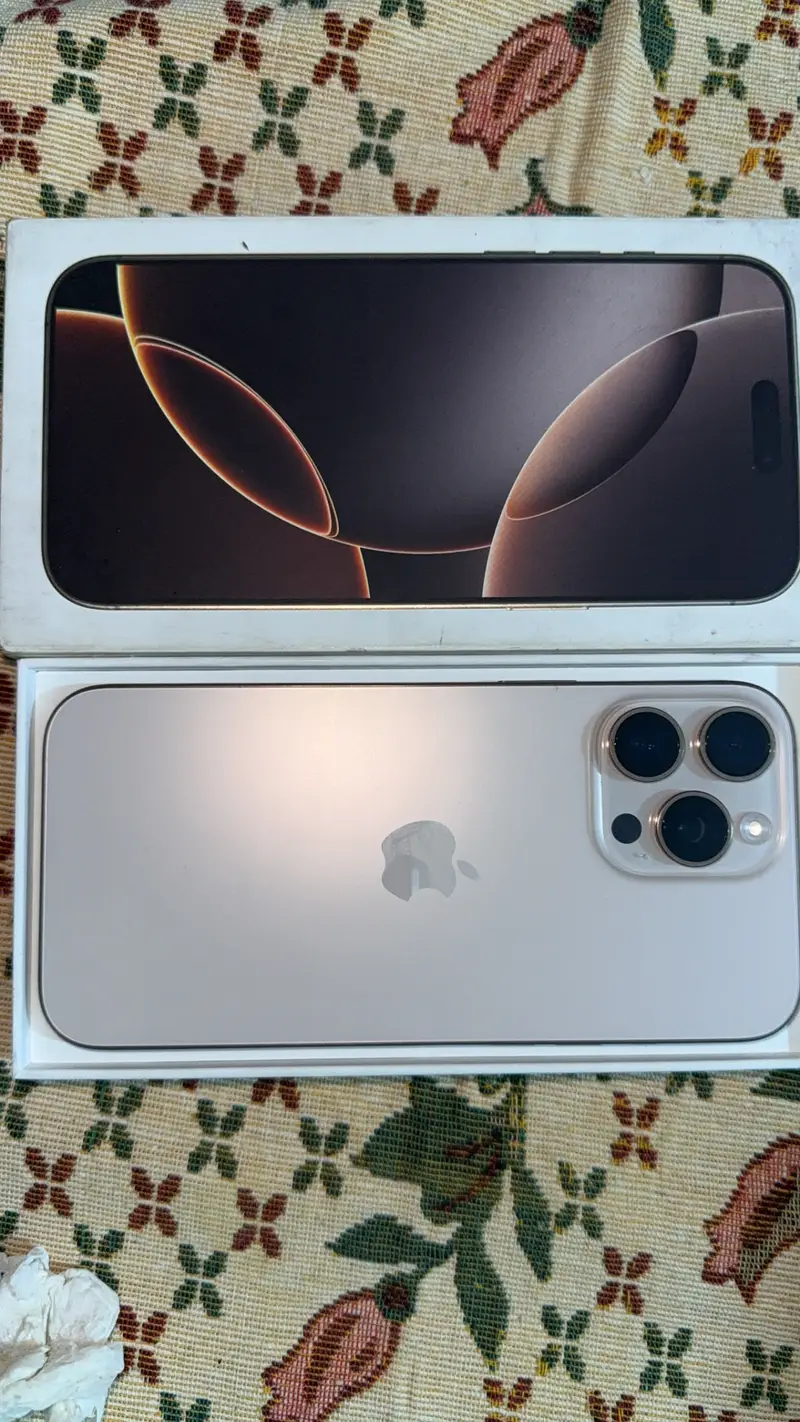 IPHONE 16 PRO MAX - 256GB PTA APPROVED HK MODEL 100%ORIGNAL