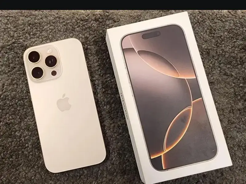 IPHONE 16 PRO MAX - 256GB PTA APPROVED HK MODEL 100%ORIGNAL