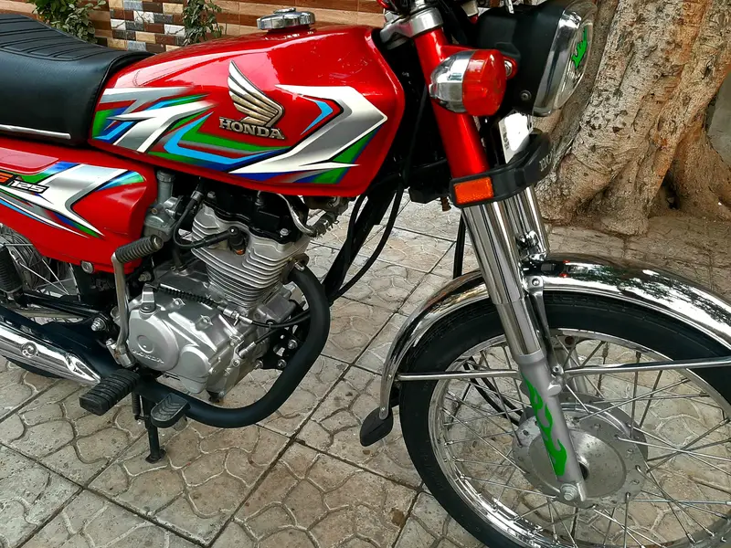 Honda CG 125 2023 Red Febulus PREMIUM Class Honda FOR SALE!