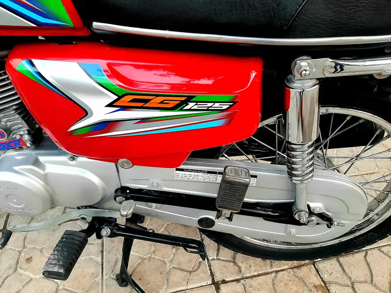 Honda CG 125 2023 Red Febulus PREMIUM Class Honda FOR SALE!