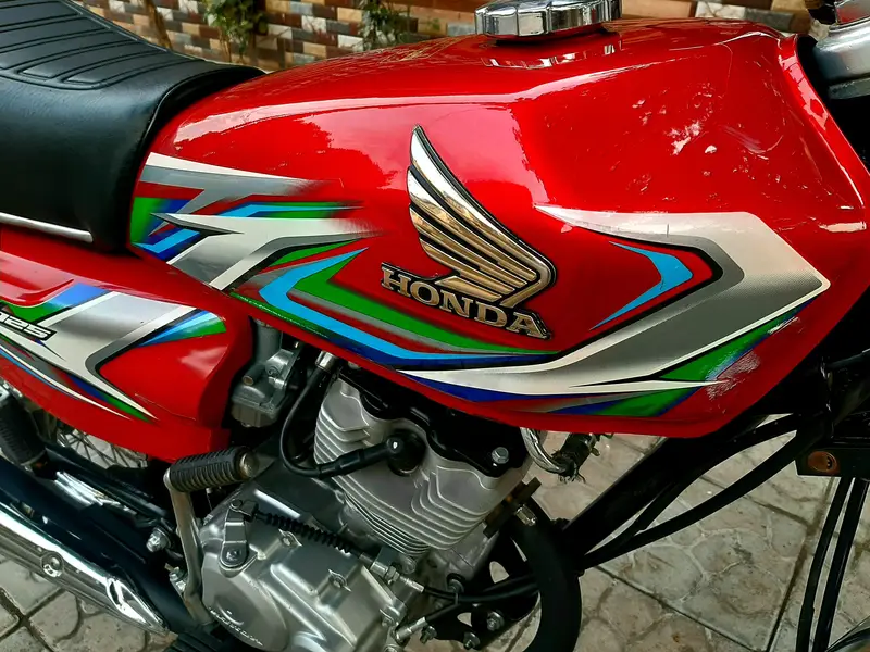 Honda CG 125 2023 Red Febulus PREMIUM Class Honda FOR SALE!