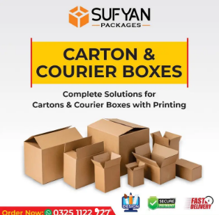 Carton, Pizza, Shoe & E-Commerce Boxes