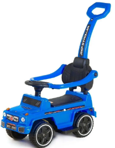 Kids Ride-On Push Car with Parent Handle – 3-in-1 Jeep Style Stroller