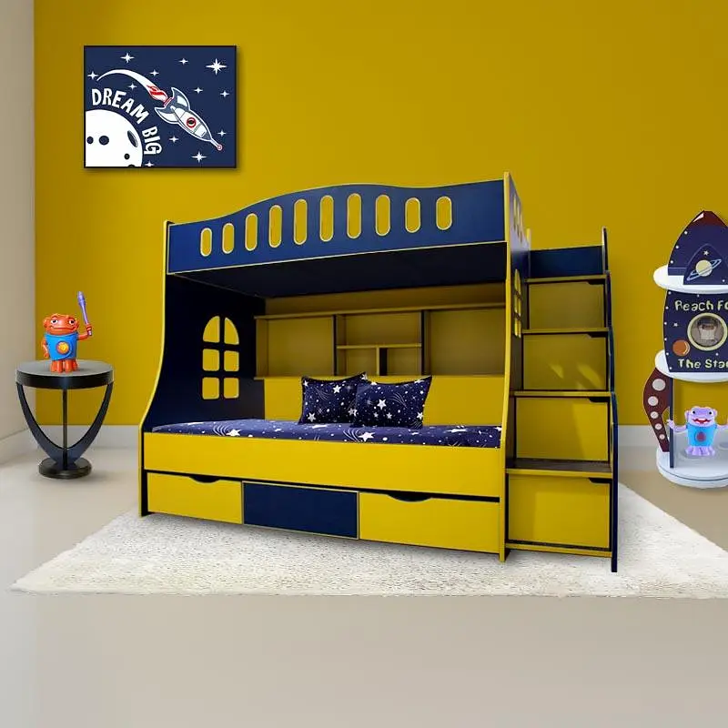 Bunk bed | Kid wooden bunker bed | Baby bed | Double bed | Triple bed