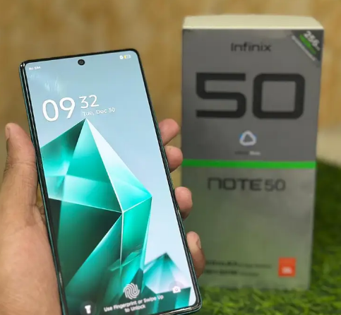 Infinix Note 50 8gb Ram 256gb Storage With Box & Charger