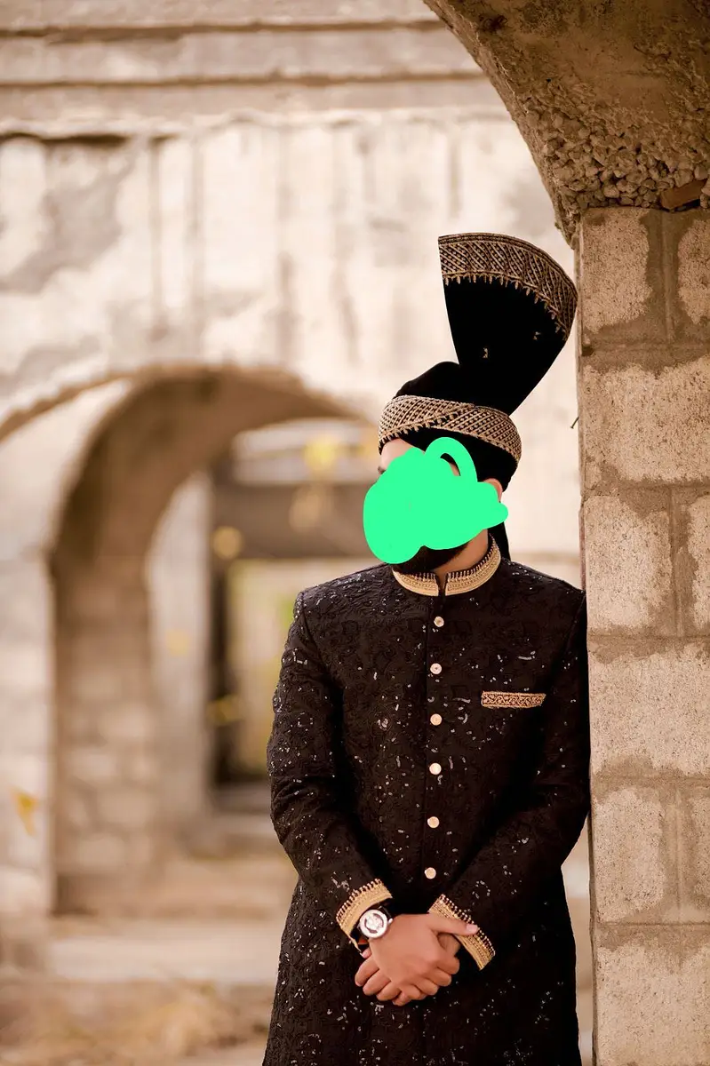 Groom sherwani