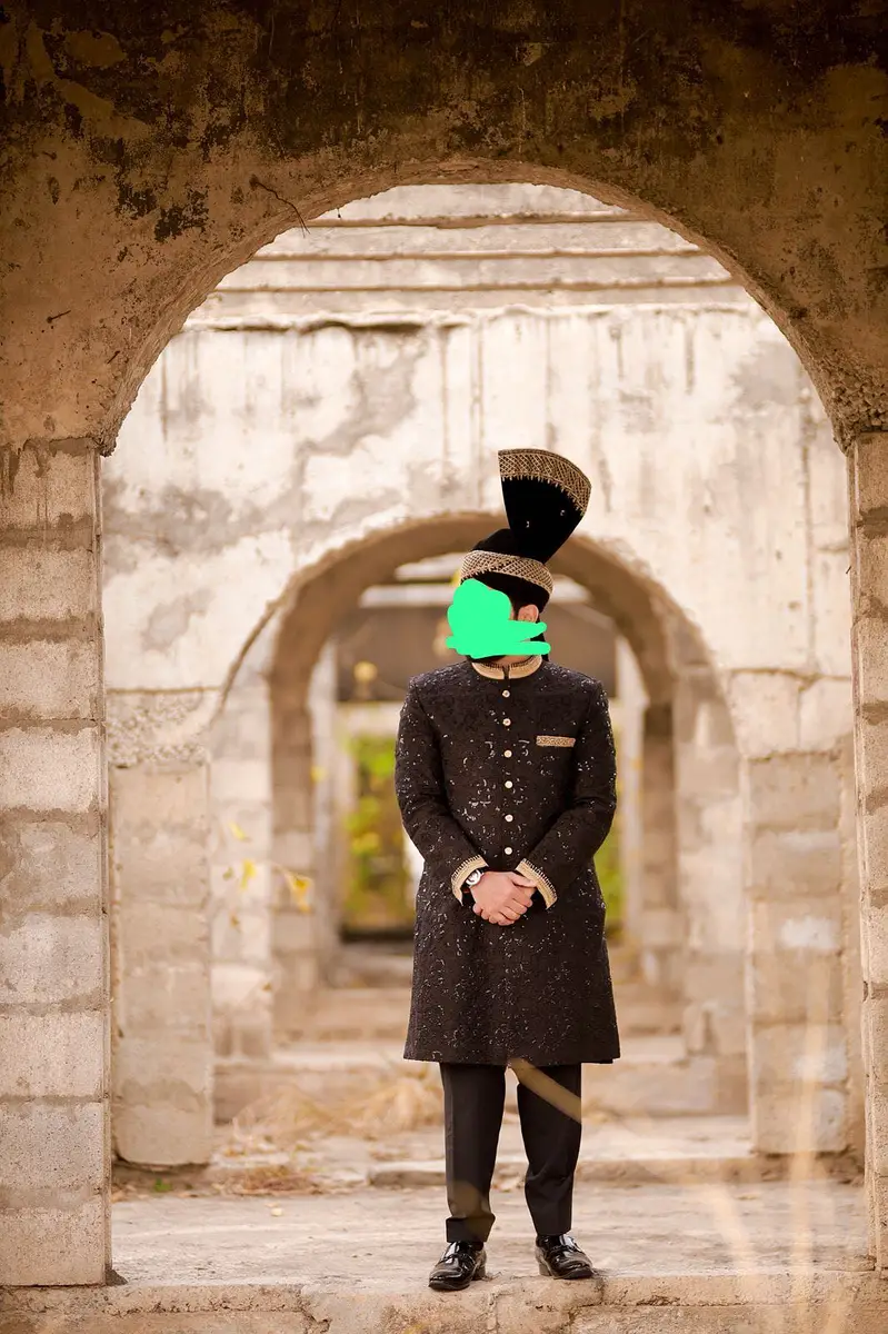 Groom sherwani