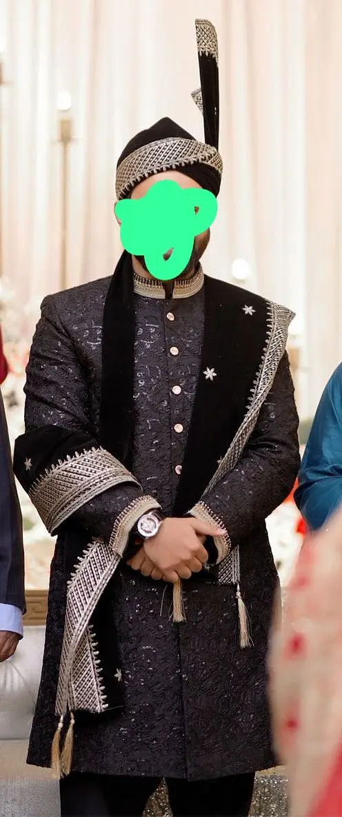 Groom sherwani