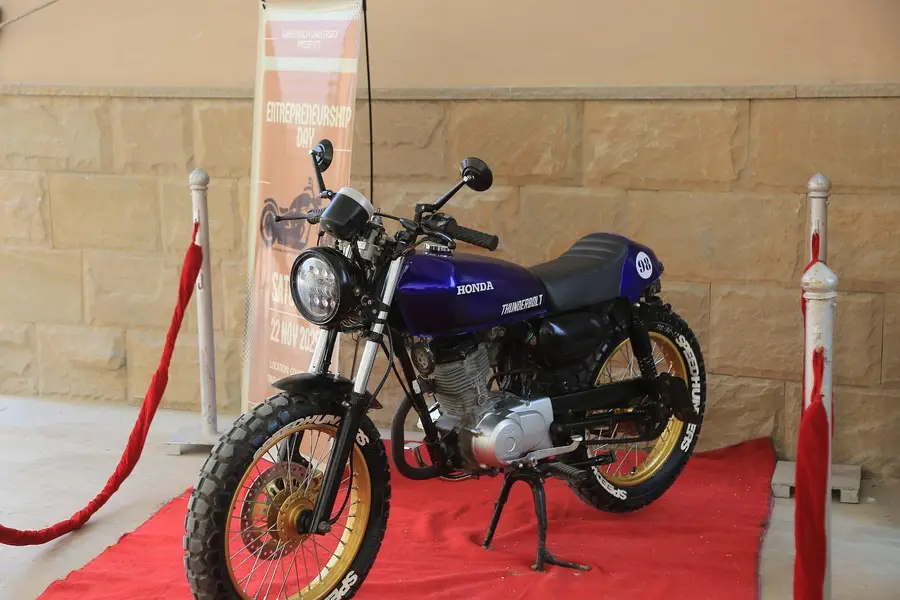 honda cg125 scrambler custom built