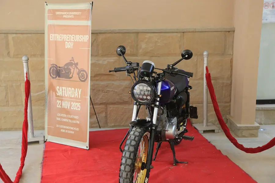 honda cg125 scrambler custom built