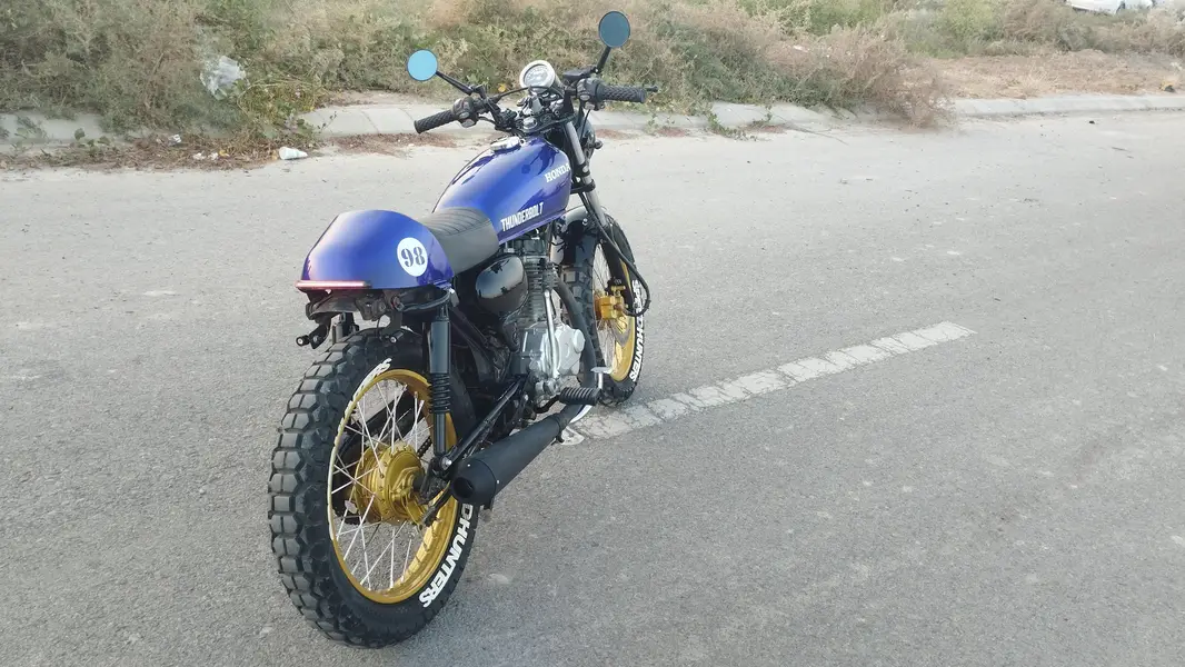 honda cg125 scrambler custom built