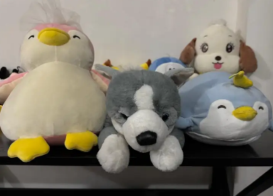 Dog and Penguine stuffed toy big size imported from US