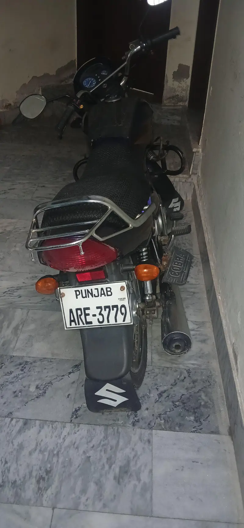 Super Star 100cc Self Start (Blue--Sports Look)