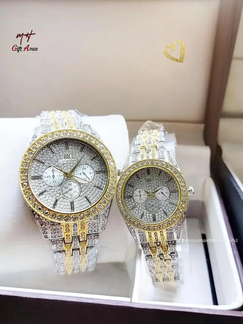 Emporio Armani Luxury Couple Watch Set