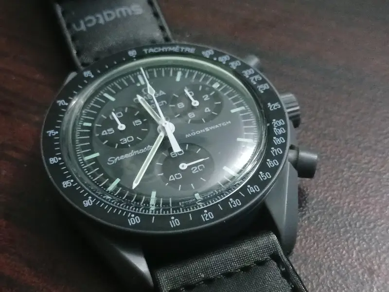 omega Swatch speed master