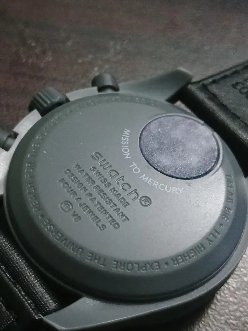 omega Swatch speed master