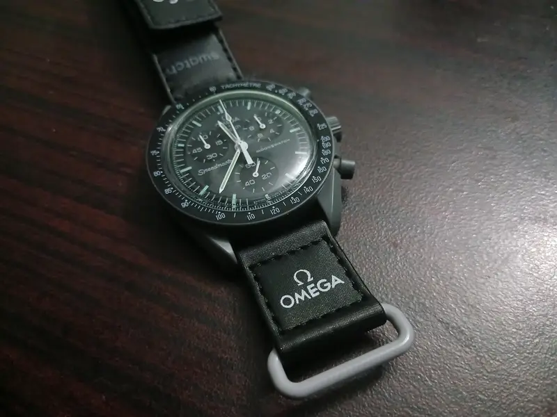 omega Swatch speed master