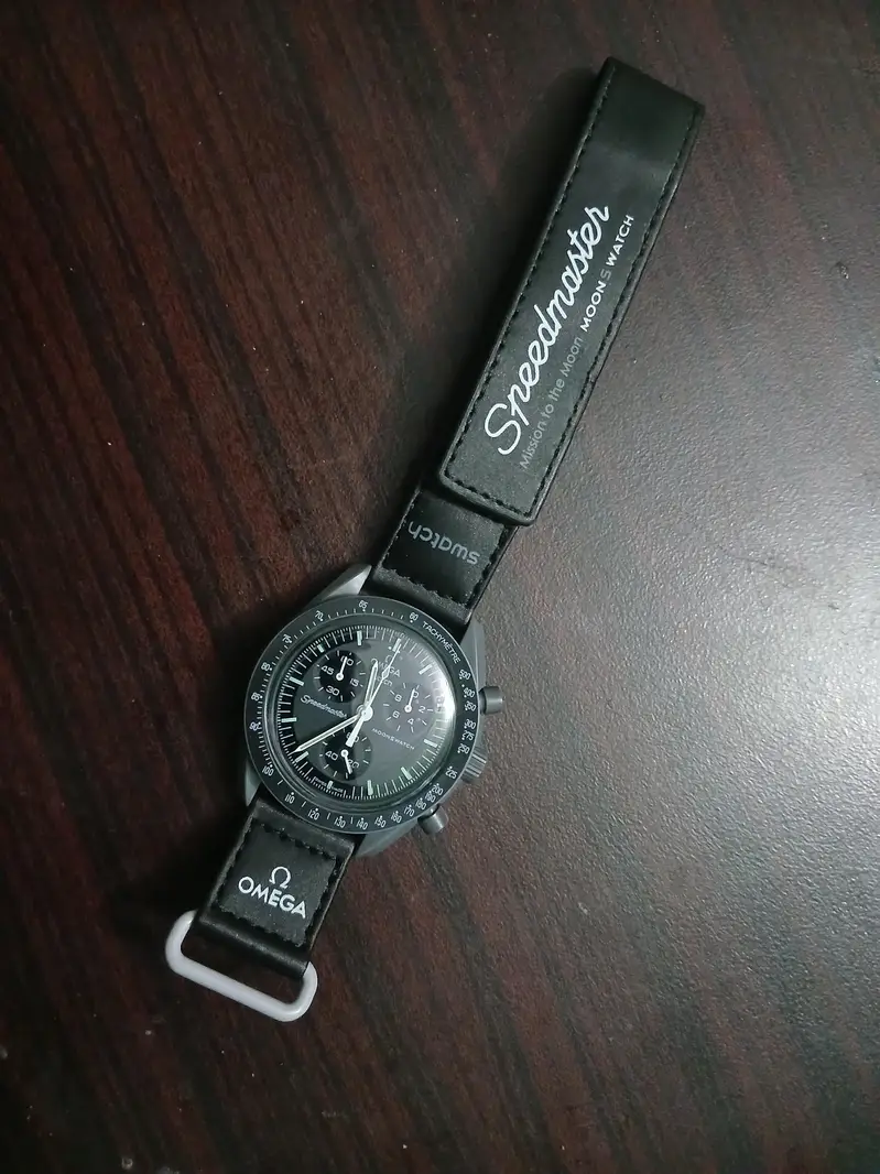 omega Swatch speed master