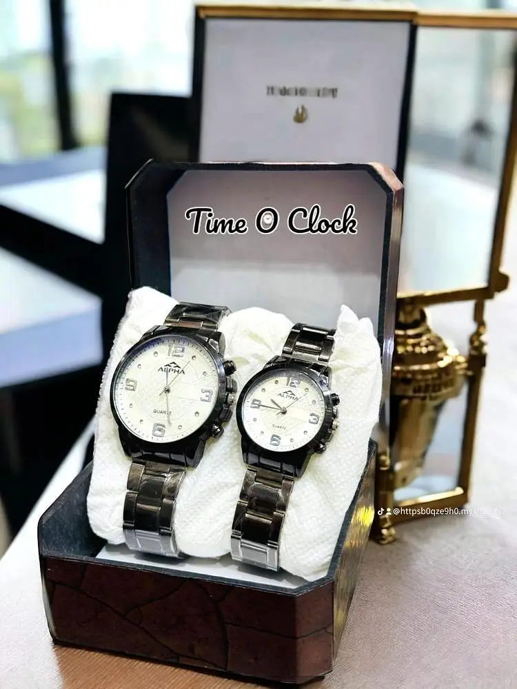 Luxury Couple Watch Set