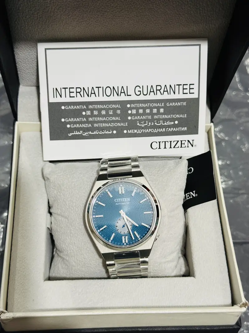 Citizen tsuyosa small seconds