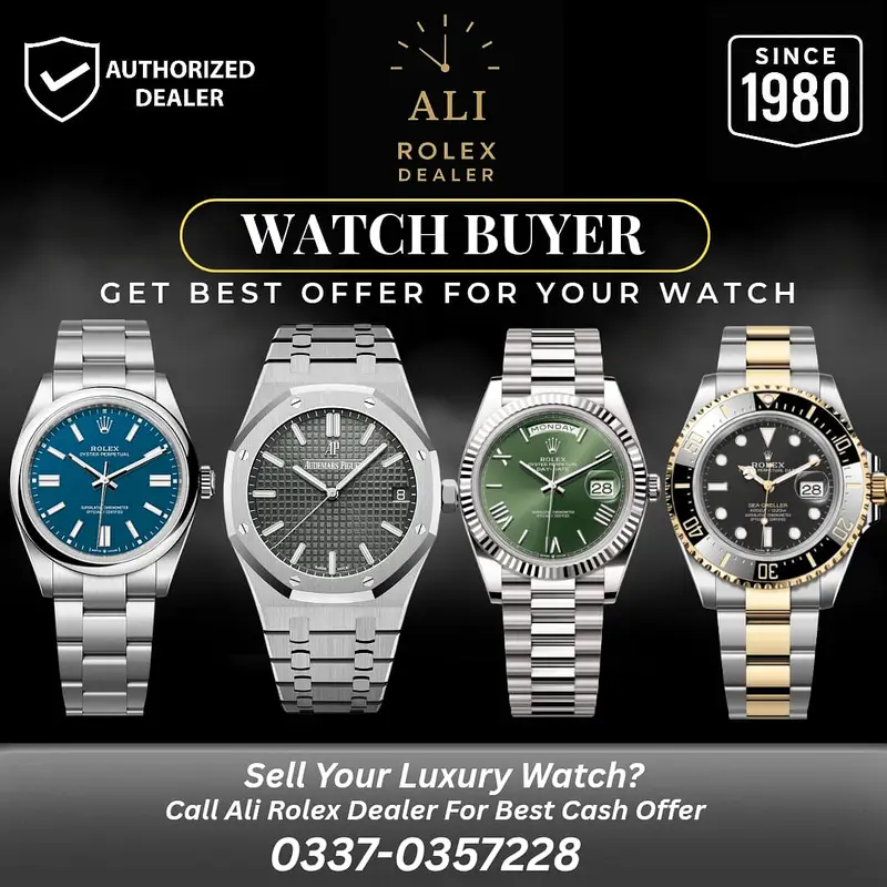 Rolex Buyer - Omega Cartier Breitling Piaget Tudor Ulysse Nardin IWC