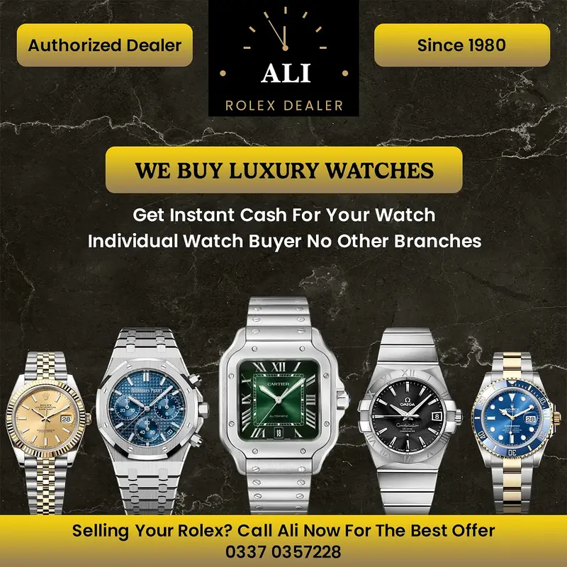 Rolex Buyer - Omega Cartier Breitling Piaget Tudor Ulysse Nardin IWC