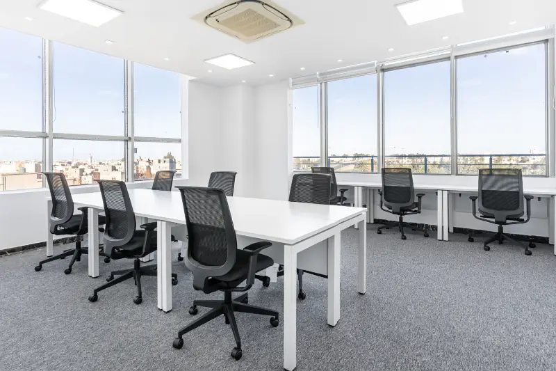 Move into ready-to-use open plan office space for 15 persons in KARACHI, Financial District.